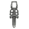 CHROME HEARTS クロムハーツ（原本無） #10 DAGGER #10 ダガーペンダント ネックレストップ シルバー系【中古】