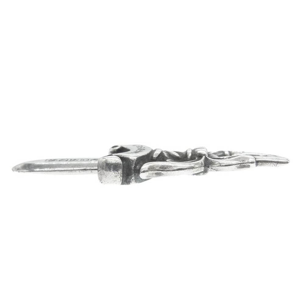 CHROME HEARTS クロムハーツ（原本無） #10 DAGGER #10 ダガーペンダント ネックレストップ シルバー系【中古】