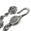 CHROME HEARTS クロムハーツ（原本無） CRSBL CHN SML CH CRS クロスボールチェーン スモールCHクロス ネックレス シルバー系【中古】