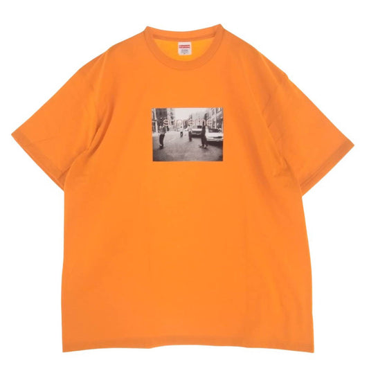Supreme シュプリーム 24SS Crew 96 Tee クルー 96 プリント 半袖 Tシャツ オレンジ系 XL【新古品】【未使用】【中古】
