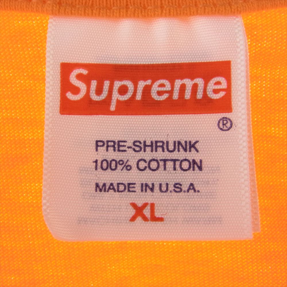 Supreme シュプリーム 24SS Crew 96 Tee クルー 96 プリント 半袖 Tシャツ オレンジ系 XL【新古品】【未使用】【中古】