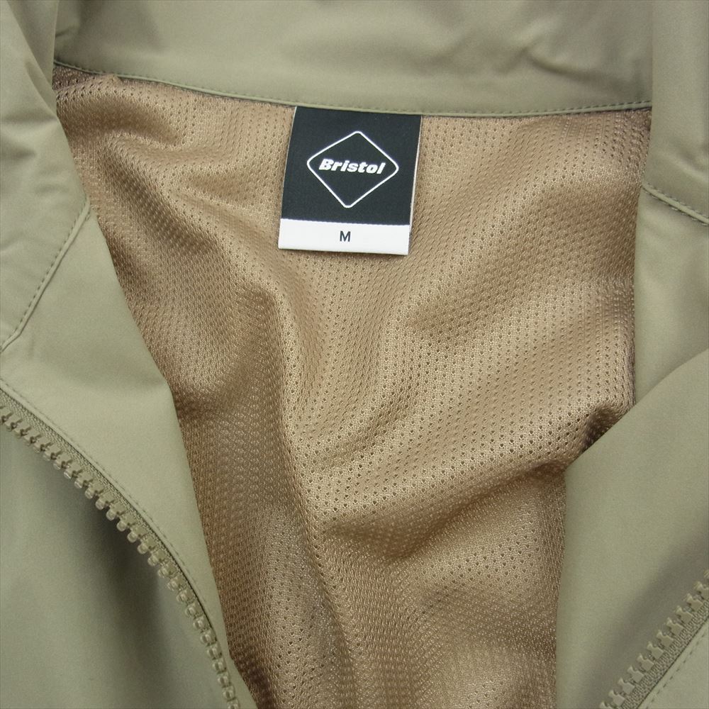 F.C.R.B. エフシーアールビー 24SS FCRB-240055 FCRB-240057  VENTILATION LOGO TRAINING JACKET VENTILATION LOGO TRAINING EASY PANTS ベンチレーション トレーニング ジャケット  パンツ セットアップ ベージュ モスグリーン系 M【新古品】【未使用】【中古】