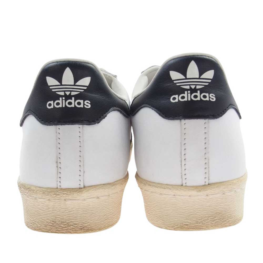 adidas アディダス G61070 80s Originals SUPERSTAR オリジナル スーパースター ローカット スニーカー ホワイト系 28.5cm【中古】