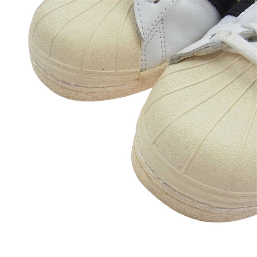 adidas アディダス G61070 80s Originals SUPERSTAR オリジナル スーパースター ローカット スニーカー ホワイト系 28.5cm【中古】