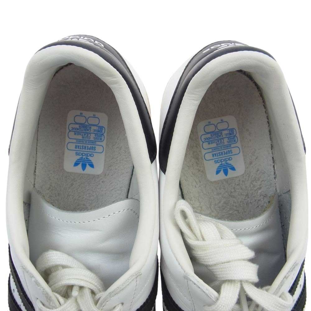 adidas アディダス G61070 80s Originals SUPERSTAR オリジナル スーパースター ローカット スニーカー ホワイト系 28.5cm【中古】