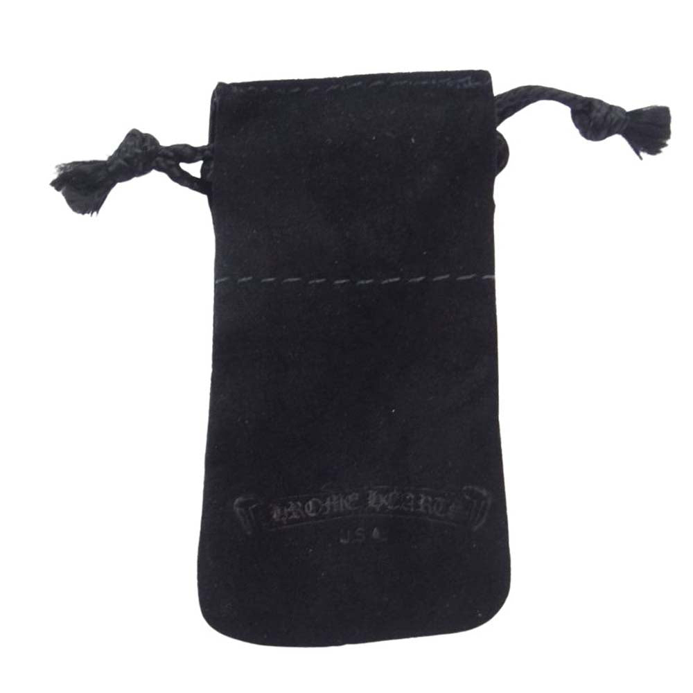 CHROME HEARTS クロムハーツ（原本無） 購入レシート付き No2 CH PLS CHプラススタッド ピアス シルバー系【中古】