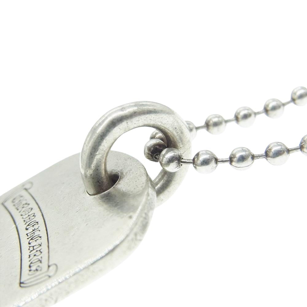 CHROME HEARTS クロムハーツ（原本無） RAISED STAR DOGTAG ロサンゼルス限定 レイズドスター ドッグタグ ペンダントトップ ネックレス シルバー系【中古】