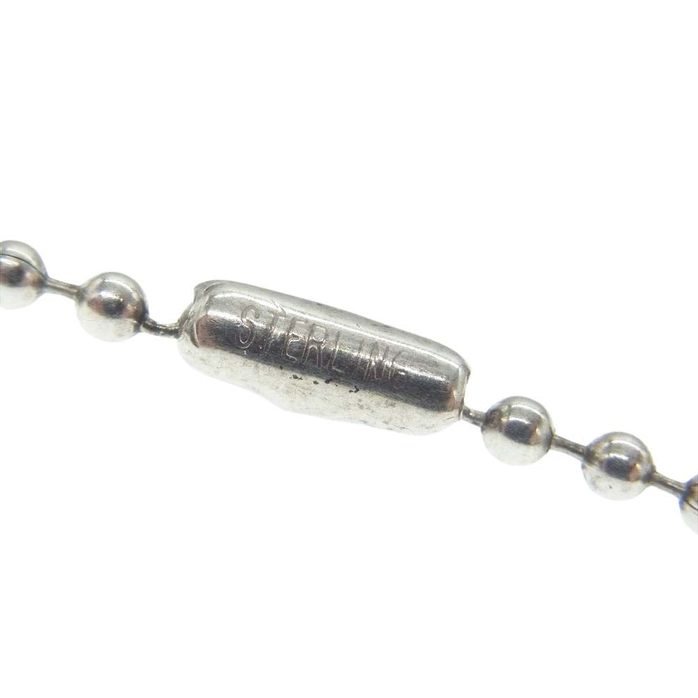 CHROME HEARTS クロムハーツ（原本無） RAISED STAR DOGTAG ロサンゼルス限定 レイズドスター ドッグタグ ペンダントトップ ネックレス シルバー系【中古】