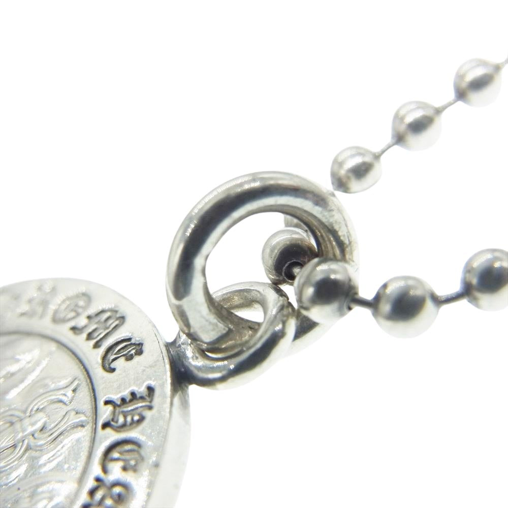 CHROME HEARTS クロムハーツ（原本無） CHRM ANGL MDL エンジェルメダル V1 ペンダントトップ ネックレス シルバー系【中古】