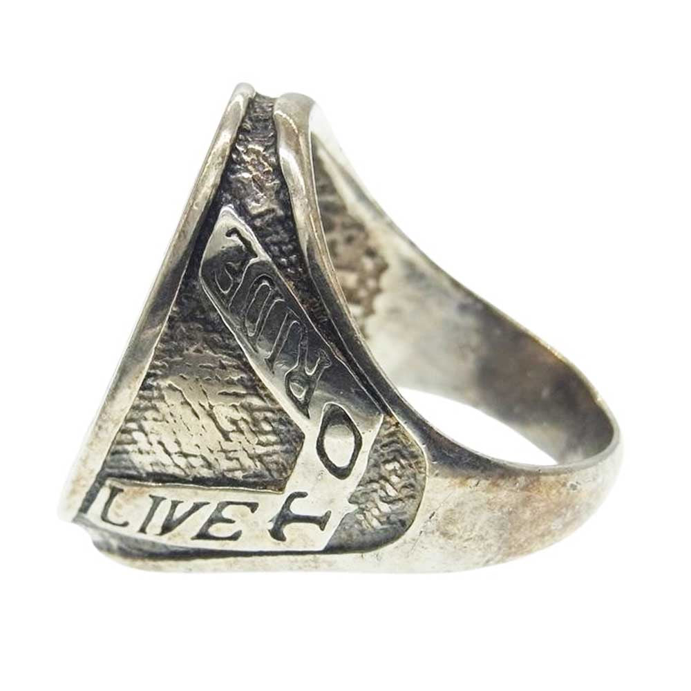 ゴードン アンド スミス ターコイズ シルバー リング シルバー系 16号【中古】