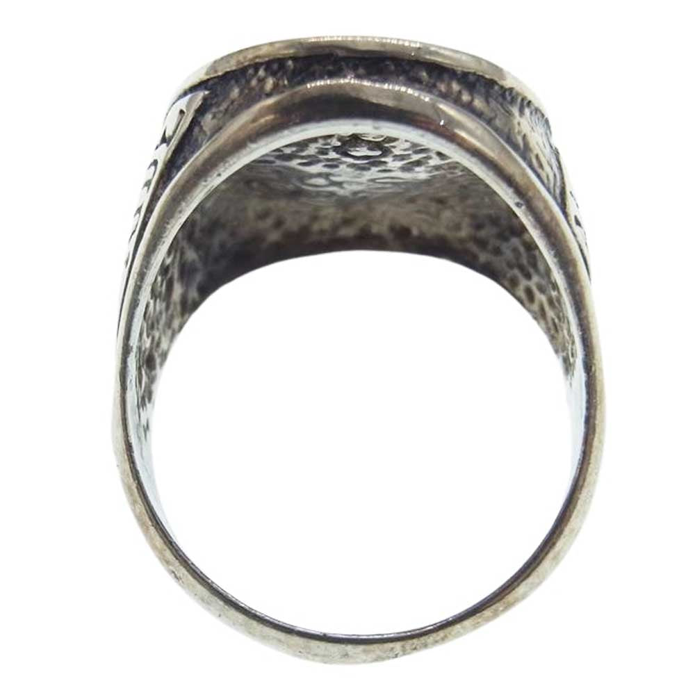 ゴードン アンド スミス ターコイズ シルバー リング シルバー系 16号【中古】