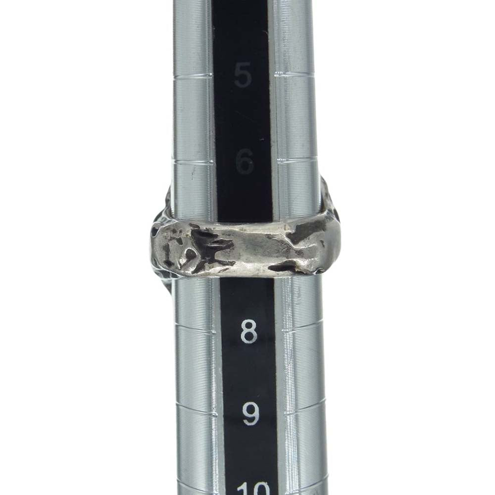 ALEX STREETER アレックスストリーター Baby Angel Heart ベイビーエンジェルハートリング シルバー系 イエロー系 7号【中古】