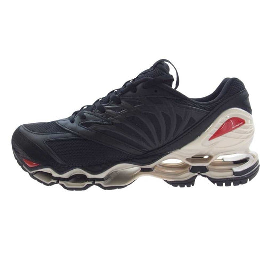 GRAPHPAPER グラフペーパー mizuno ミズノ D1GD240901 GU241-90063 WAVE PROPHECY LS  ウェーブプロフェシー ローカット スニーカー ブラック系 27cm【新古品】【未使用】【中古】