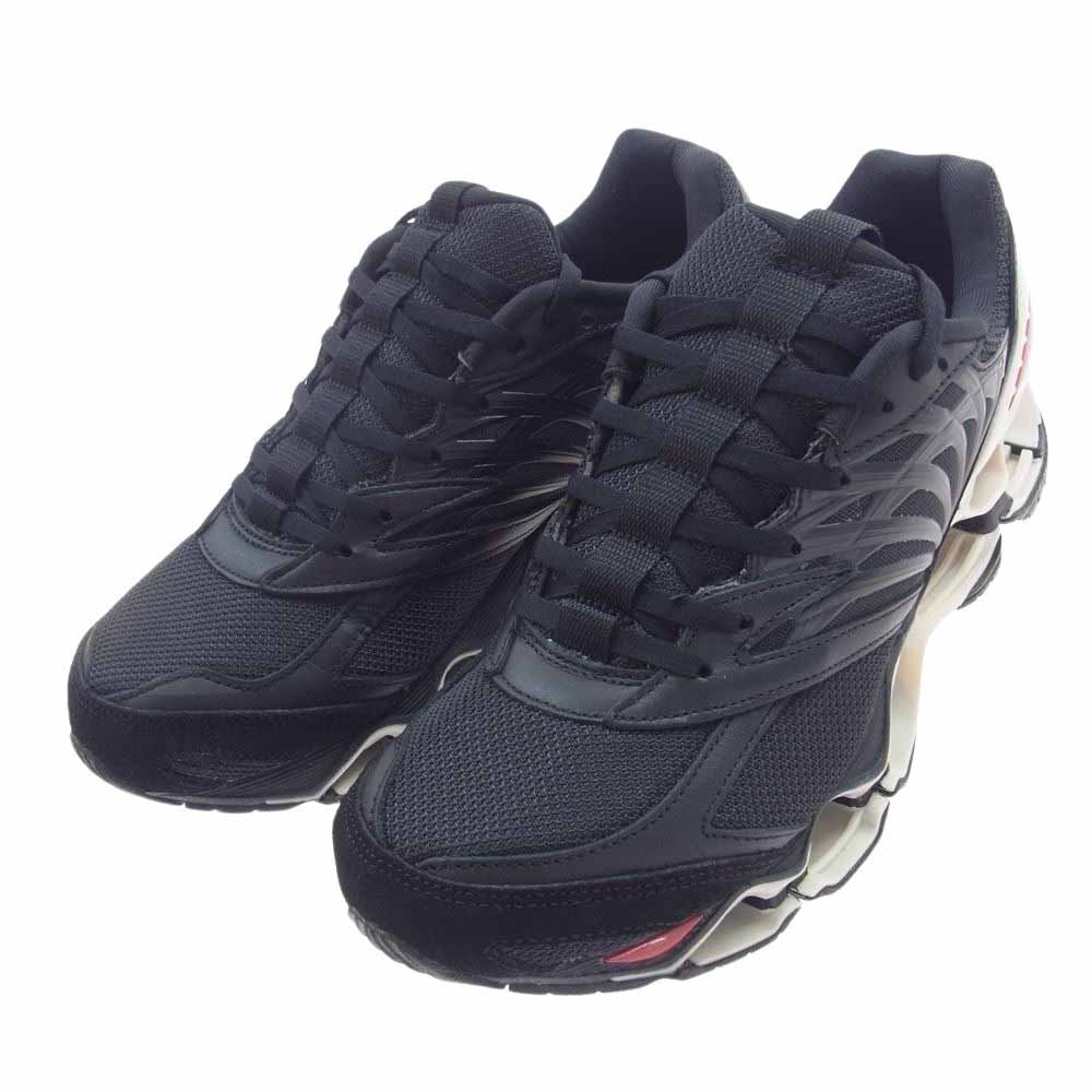 GRAPHPAPER グラフペーパー mizuno ミズノ D1GD240901 GU241-90063 WAVE PROPHECY LS  ウェーブプロフェシー ローカット スニーカー ブラック系 27cm【新古品】【未使用】【中古】