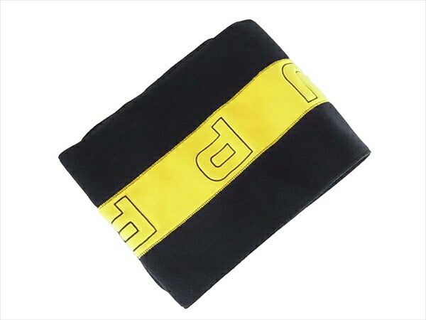 polartec scarf ポーラテック スカーフ 18AW マフラー  紺×黄【新古品】【未使用】【中古】