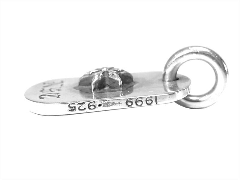 CHROME HEARTS クロムハーツ（原本無） RAISED DOGTAG レイズドドッグタグ NYC限定スター ペンダントトップ シルバー【中古】