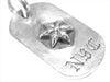 CHROME HEARTS クロムハーツ（原本無） RAISED DOGTAG レイズドドッグタグ NYC限定スター ペンダントトップ シルバー【中古】