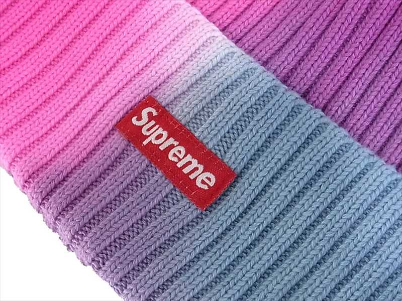 Supreme シュプリーム 19SS Overdyed Beanie Pink Tie Dye オーバーダイド ビーニー ピンク タイダイ  マルチカラー系【美品】【中古】