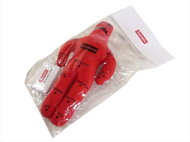 Supreme シュプリーム 国内正規 19aw Voodoo Doll ブードゥードール レッド系【新古品】【未使用】【中古】