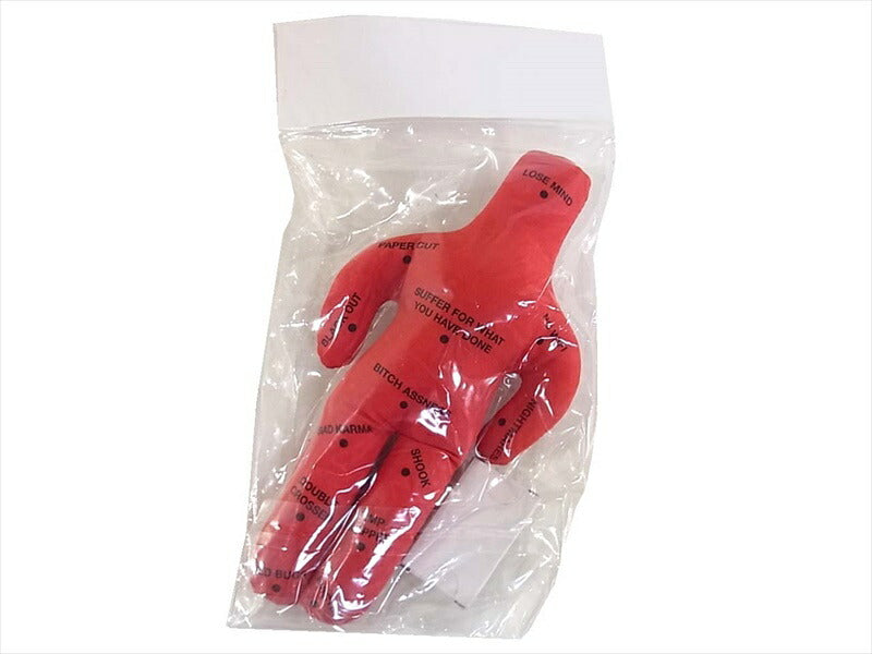 Supreme シュプリーム 国内正規 19aw Voodoo Doll ブードゥードール レッド系【新古品】【未使用】【中古】