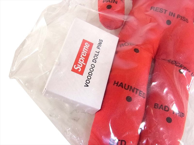 Supreme シュプリーム 国内正規 19aw Voodoo Doll ブードゥードール レッド系【新古品】【未使用】【中古】