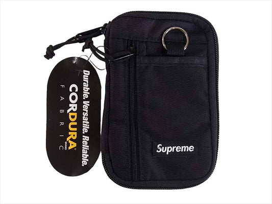 Supreme シュプリーム 19AW Small Zip Pouch スモールジップポーチ 2019秋冬新作 19FW その他アクセサリー ブラック系  ブラック系【新古品】【未使用】【中古】