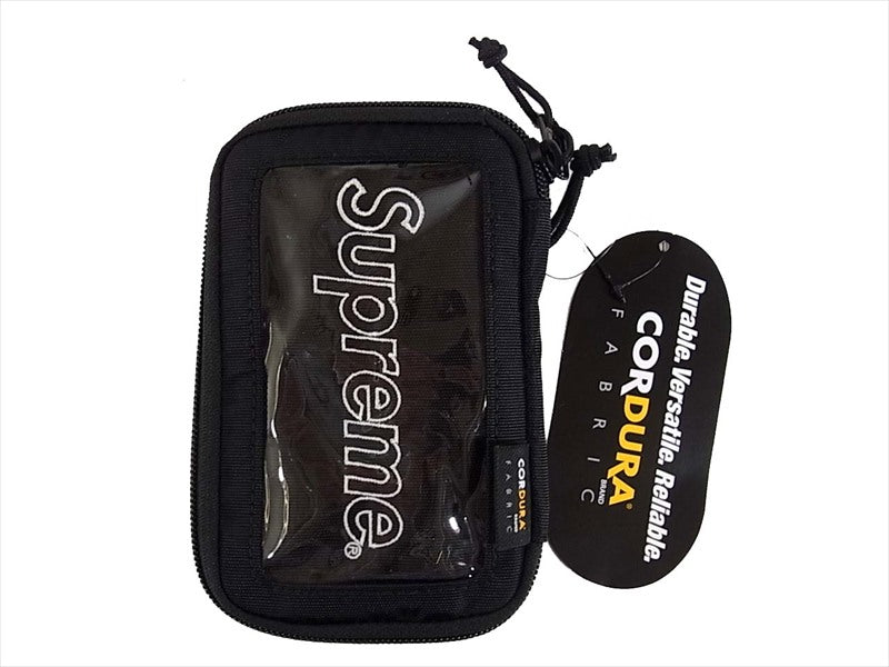 Supreme シュプリーム 19AW Small Zip Pouch スモールジップポーチ 2019秋冬新作 19FW その他アクセサリー ブラック系  ブラック系【新古品】【未使用】【中古】