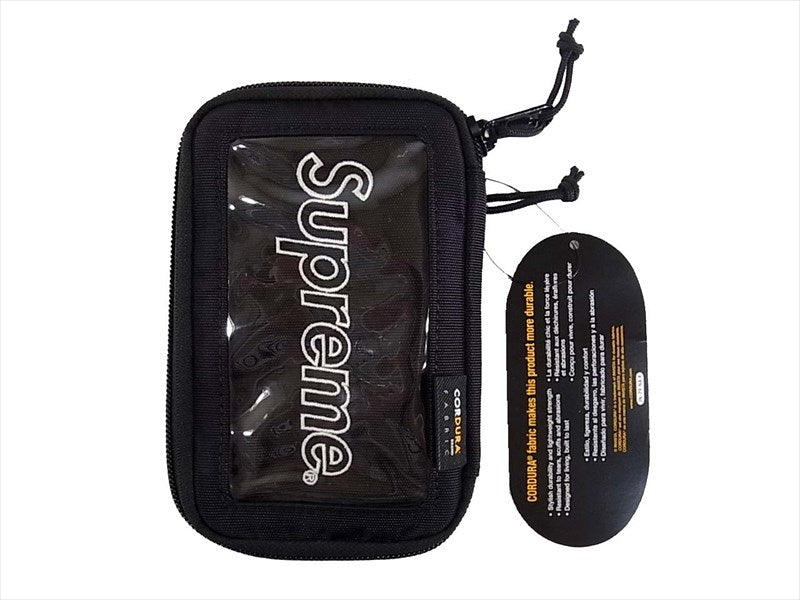 Supreme シュプリーム 19AW Small Zip Pouch スモールジップポーチ 2019秋冬新作 19FW  ブラック系【新古品】【未使用】【中古】
