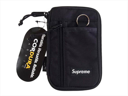 Supreme シュプリーム 19AW Small Zip Pouch スモールジップポーチ 2019秋冬新作 19FW その他アクセサリー ブラック系 ブラック系【新古品】【未使用】【中古】
