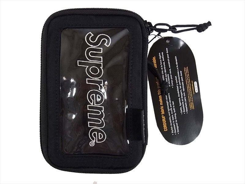 Supreme シュプリーム 19AW Small Zip Pouch スモールジップポーチ 2019秋冬新作 19FW その他アクセサリー ブラック系 ブラック系【新古品】【未使用】【中古】