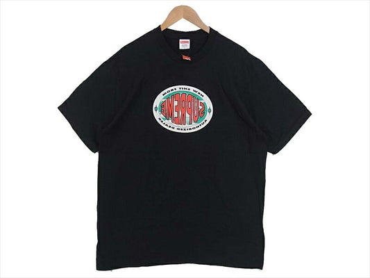 Supreme シュプリーム 19AW New Shit Tee  Tシャツ コットン 黒  黒 L【新古品】【未使用】【中古】