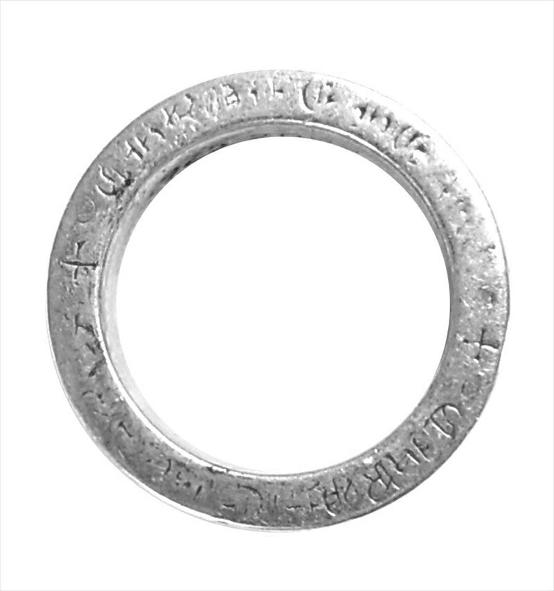 CHROME HEARTS クロムハーツ（原本無） 6mm SPACER PLN スペーサー プレーン リング シルバー 8号【中古】
