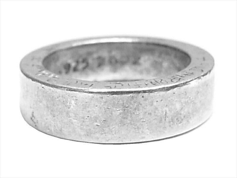 CHROME HEARTS クロムハーツ（原本無） 6mm SPACER PLN スペーサー プレーン リング シルバー 8号【中古】