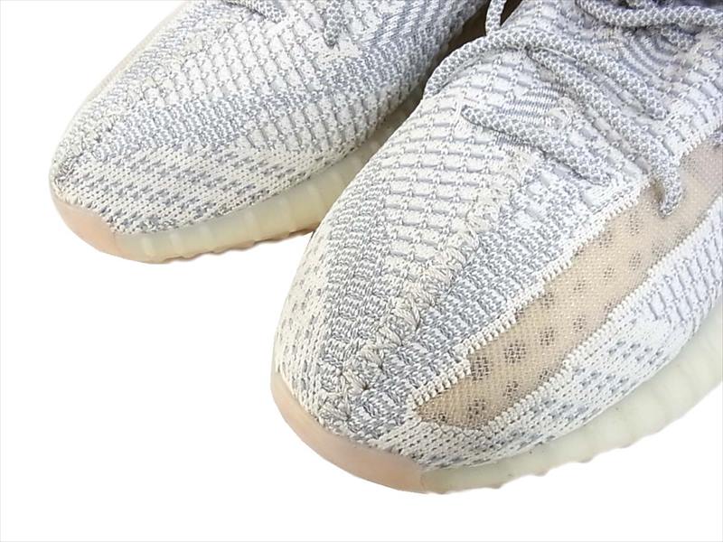 adidas アディダス FU9161 イージーブースト YEEZY BOOST 350 V2 LUNDMARK ランドマーク スニーカー ホワイト×グレー系 28cm【中古】