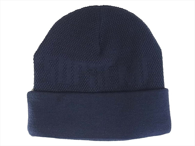 Supreme シュプリーム 16AW Arctic Tonal Beanie 裏フリース ビーニー ニットキャップ ネイビー系  ネイビー系【極上美品】【中古】