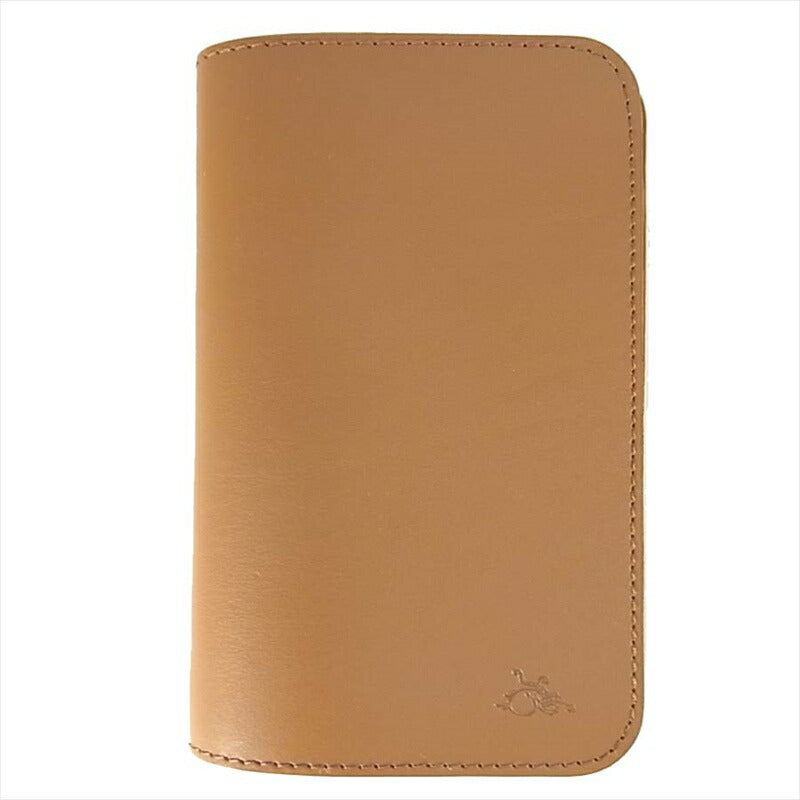 KAWATAKO カワタコ 革蛸 台形 ミドルワレット レザー 財布 二つ折り財布 ブラウン系 ブラウン系【新古品】【未使用】【中古】