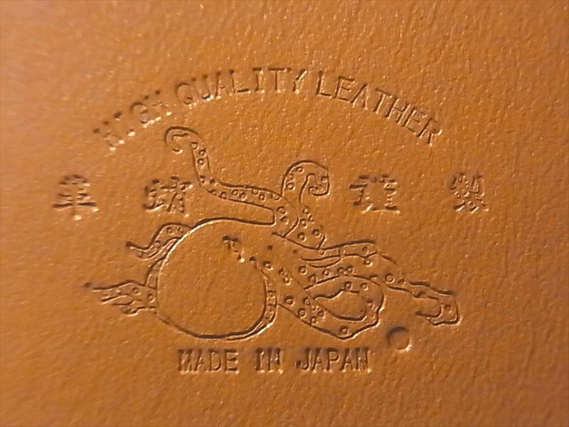 KAWATAKO カワタコ 革蛸 台形ミドルワレット レザー 二つ折り財布 ブラウン 茶色 財布 ブラウン系 ブラウン系【極上美品】【中古】