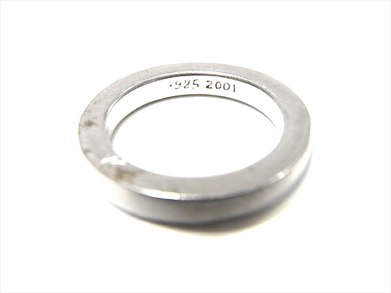 CHROME HEARTS クロムハーツ（原本無） 3mm SPACER FUCKYOU 2P DIA スペーサー ダイヤ リング シルバー 13号程度【中古】