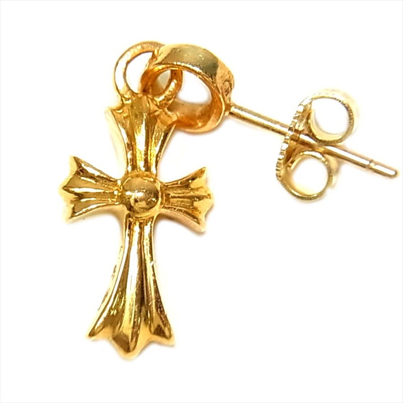 CHROME HEARTS クロムハーツ（原本有） 国内正規店原本付属 Earring baby Fat 22K ベビーファット ピアス ゴールド系【中古】