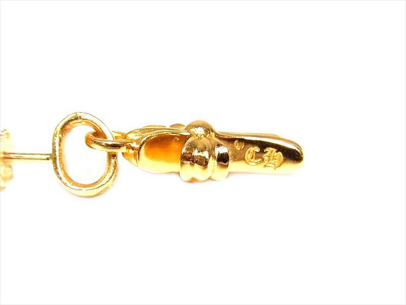 CHROME HEARTS クロムハーツ（原本有） 国内正規店原本付属 Earring baby Fat 22K ベビーファット ピアス ゴールド系【中古】
