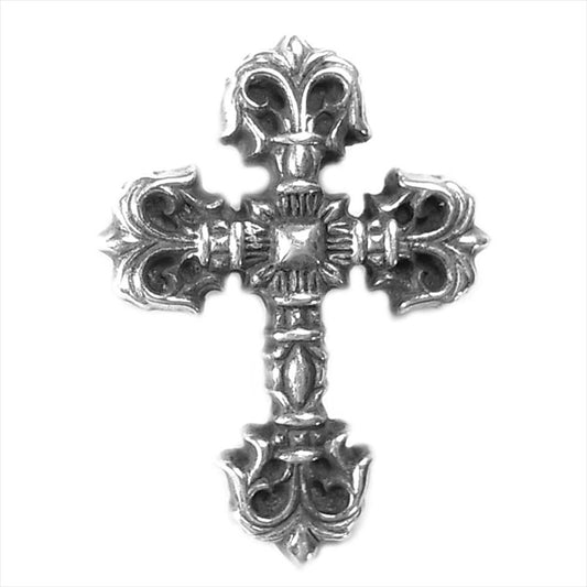 CHROME HEARTS クロムハーツ（原本無） フィリグリー クロス XS ペンダントトップ シルバー【中古】