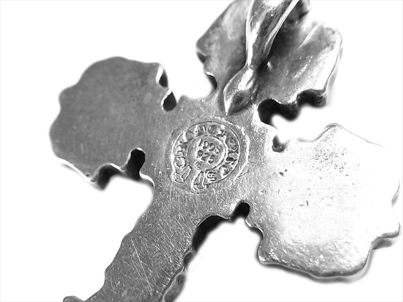 CHROME HEARTS クロムハーツ（原本無） フィリグリー クロス XS ペンダントトップ シルバー【中古】