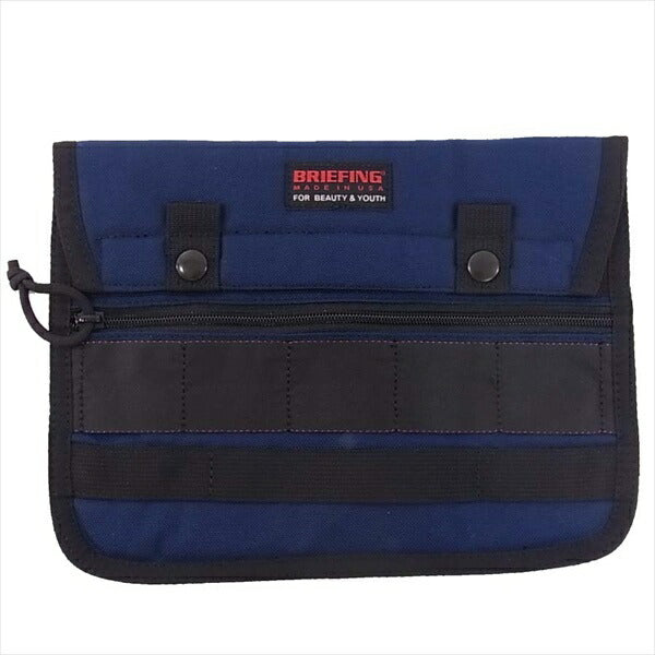 BRIEFING ブリーフィング beauty&youth 未使用 iPad タブレット ケース バッグ ブルー系 【極上美品】 ブルー系【極上美品】【中古】