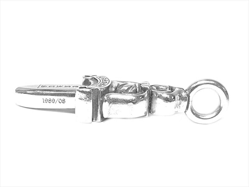 CHROME HEARTS クロムハーツ（原本無） DBL DAGGER ダブルダガー ペンダントトップ シルバー【中古】