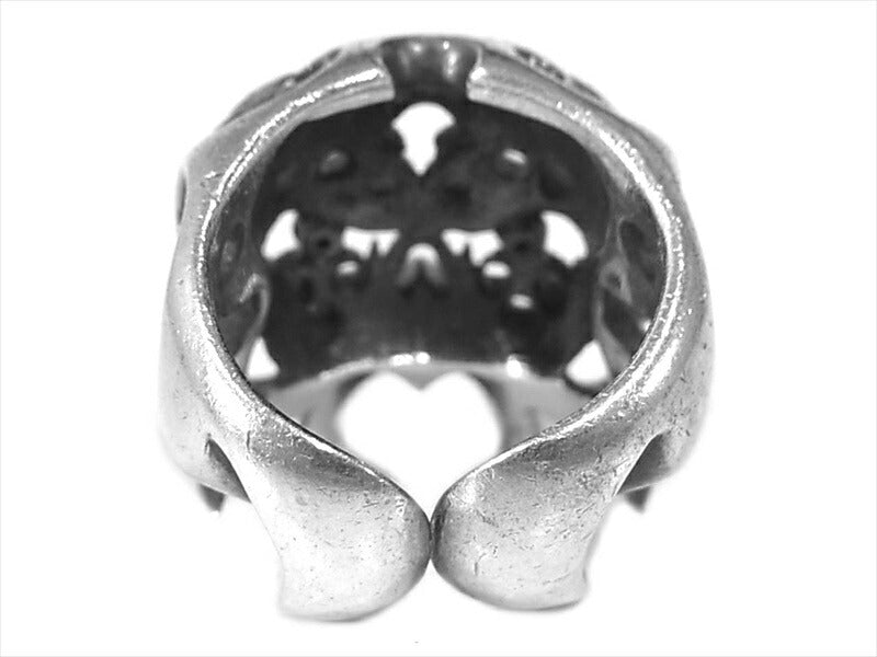 TENDERLOIN テンダーロイン  T-SKULL RING SILVER カスタム ボルネオスカル リング  シルバー 19号程度【中古】