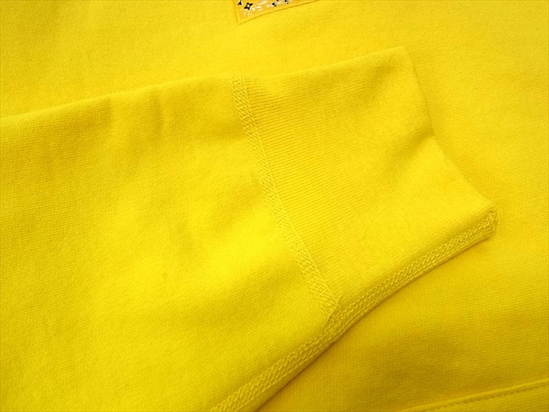 Supreme シュプリーム 19AW Bandana Box Logo Hooded Sweatshirt バンダナ ボックスロゴ パーカー イエロー系 M【新古品】【未使用】【中古】