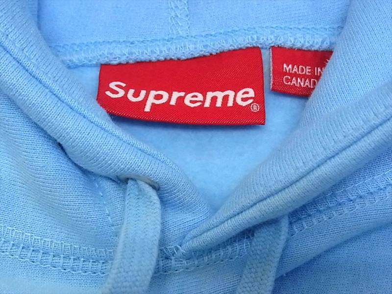 Supreme シュプリーム 19AW Bandana Box Logo Hooded Sweatshirt パーカー Light Blue M【新古品】【未使用】【中古】