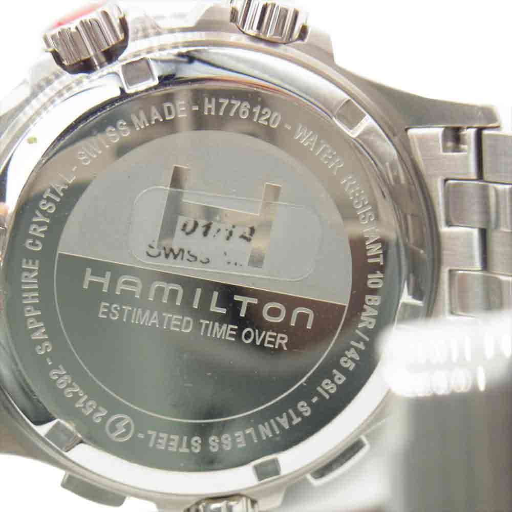 HAMILTON ハミルトン H77612133 KHAKI アビエイション E.T.O 腕時計 シルバー系【美品】【中古】