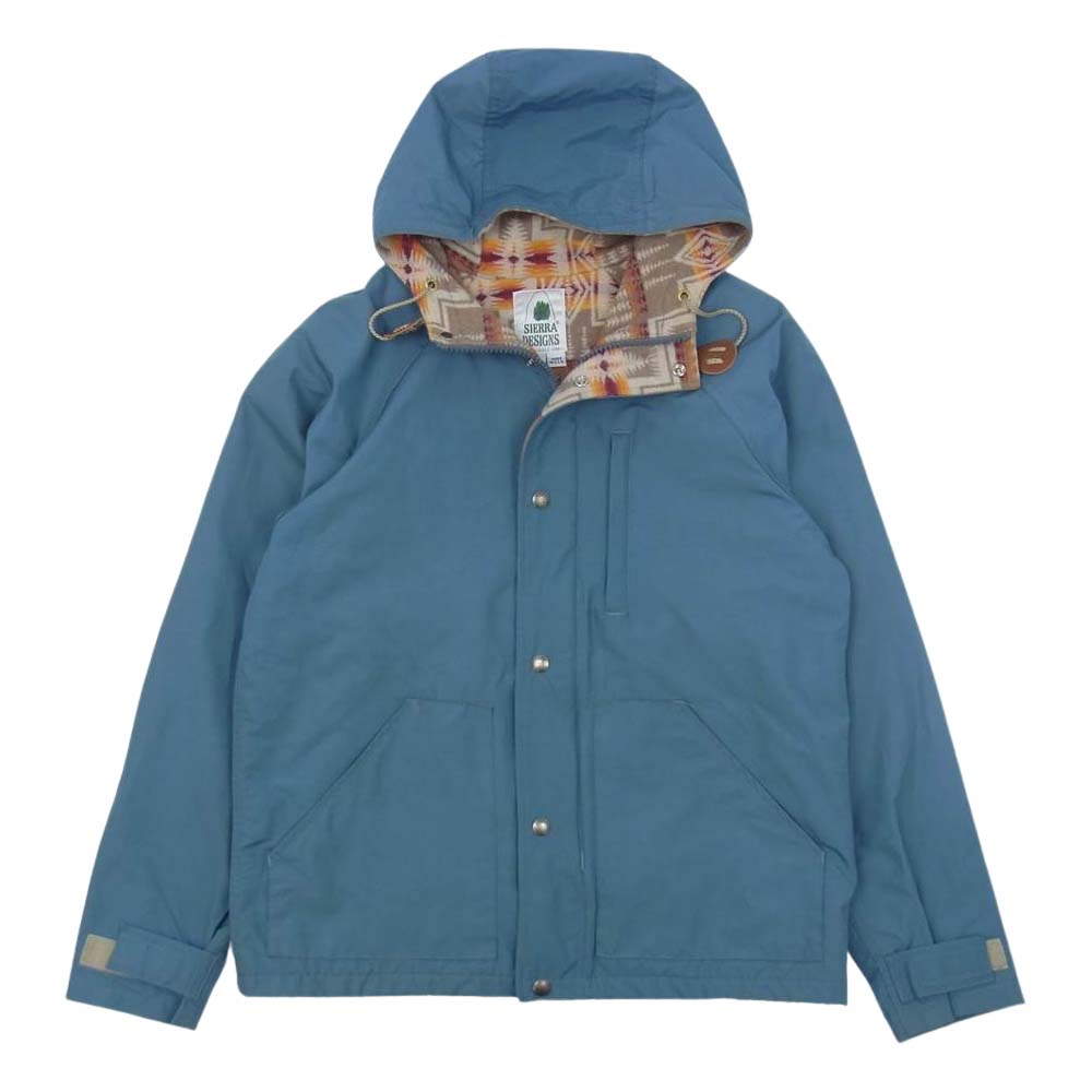 SIERRA DESIGNS シエラデザイン × PENDLETON USA製 60/40 7260 ペンドルトン マウンテン ジャケット ライトブルー系 M【中古】