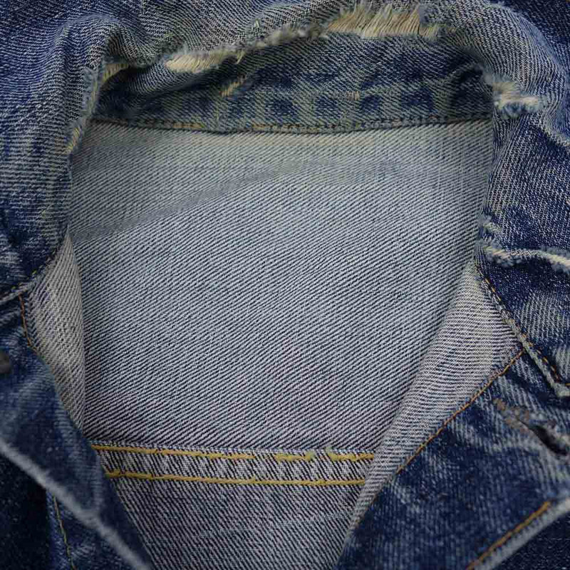 Levi's リーバイス ヴィンテージ オリジナル 507XX 刻印無 両面タブ デニム ジャケット インディゴブルー系【中古】